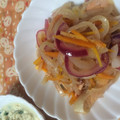 クック18ZZE6☆'s cooksnap of when they made 揚げない！鮭の南蛮漬け★野菜たっぷり.