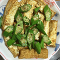 tsurumaru5's cooksnap of when they made 厚揚げとおくらのさっぱりドレッシング♪.