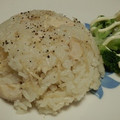 クックBB1OIS☆'s cooksnap of when they made 材料2つ！鶏肉としょうがの炊き込みご飯.