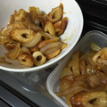 KY328's cooksnap of when they made 節約レシピ☆ちくわのしょうが焼き.