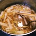 waka01's cooksnap of when they made 白菜と長ネギの和風梅肉スープ.