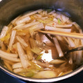 waka01's cooksnap of when they made 白菜と長ネギの和風梅肉スープ.