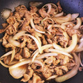 。ありんこ。's cooksnap of when they made 豚こまの生姜焼き.