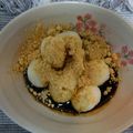 nina1002's cooksnap of when they made 黒蜜だんご.