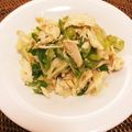 hhh1214's cooksnap of when they made 白髪葱と蒸し鶏のサラダ.