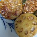 にゃはポン's cooksnap of when they made 簡単 甘辛レンコンのはさみ焼き.