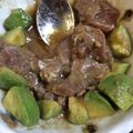 クック3IJVP1☆'s cooksnap of when they made 超簡単アボカドとマグロのおつまみ.