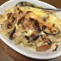 にこにこジャッキー's cooksnap of when they made じゃがいもとナス、トマトのグラタン.