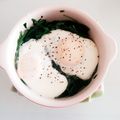 punipunin's cooksnap of when they made ヘルシー！ほうれん草と卵のココット.
