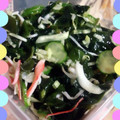 すまっぱーこんぶ's cooksnap of when they made 簡単♪わかめときゅうりの酢の物.