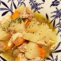 ＊てじこ＊'s cooksnap of when they made 大根と鶏肉のことこと煮～コンソメ編.