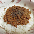 さやねぇ☆'s cooksnap of when they made 私の納豆の食べ方♪ごま油と黒胡椒☆.