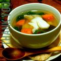 baromaman's cooksnap of when they made たらと野菜のスープ.