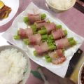 クックYZLZFY☆'s cooksnap of when they made ☆アスパラのベーコン巻き☆お弁当♪.