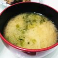 Kαi＊MαMα's cooksnap of when they made あおさと大根のお味噌汁.