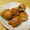 ぽりぽり拓庵's cooksnap of when they made 里芋の煮物が余ったら☆豚肉巻き♪.