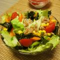 時花菜's cooksnap of when they made 大好き♪納豆サラダ☆.