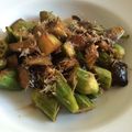 Toshiecook's cooksnap of when they made 簡単！ナスとオクラのポン酢炒め.