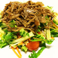 Faiza's cooksnap of when they made ごぼうのきんぴらの彩り野菜和え.
