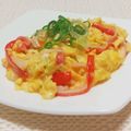 まあまま☆0403's cooksnap of when they made かにかま♡卵焼き.