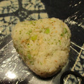 ジョングレ's cooksnap of when they made しらすと青のりの天かすおにぎり.