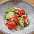 kana叶's cooksnap of when they made きゅうりとプチトマトのツナ和え.