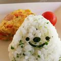 ＊ちいさなしま＊'s cooksnap of when they made キャラ弁☆簡単おにぎりキャラご飯プレート.