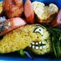 ozushi's cooksnap of when they made 園児キャラ弁 ナガバナ 妖怪ウォッチ.
