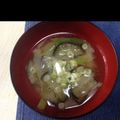 tyanncyonn's cooksnap of when they made シンプル、茄子の味噌汁。.