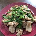みっぺぴ's cooksnap of when they made 豚肉とインゲンのアジアン炒め❤️.