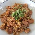 馨☆彡's cooksnap of when they made 簡単♡しらすと納豆のチャーハン♡.