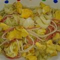 misachin08's cooksnap of when they made キャベツとツナのミモザ素麺ちゃんぷるー☆.