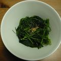 ぐーたらとみー's cooksnap of when they made 香るごま油♫　おかひじきのナムル♡.