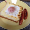 なかつかさのたいふ's cooksnap of when they made うますぎ！エッグマヨトースト.