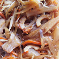 く〜じら♪'s cooksnap of when they made おばあちゃんの味　牛蒡とコンニャクの煮物.