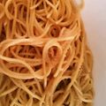 りぎすゆママ's cooksnap of when they made ~簡単~明太子スパゲッティ☆節約☆.
