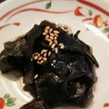 はるぽん。。's cooksnap of when they made やみつき！ナス皮のキンピラ.