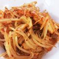 うっどすとっく✩'s cooksnap of when they made もやしのキムチナムル.