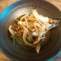 aco0718's cooksnap of when they made イワシとごぼう・ピーマンの酢の物♪.