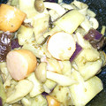 友梨香ママ's cooksnap of when they made 豚肉と茄子のマヨポン炒め.