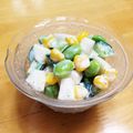 chirochan☆'s cooksnap of when they made スプーンで食べる大根のサラダ☆.
