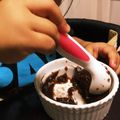 KaRenyamam's cooksnap of when they made 乳ゼラチンなし★ココアマーマレードプリン.