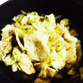 1045_'s cooksnap of when they made 簡単☆豚肉！もやし！野菜のフライパン蒸し.