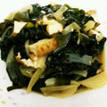 ケロタン☆'s cooksnap of when they made 厚揚げとわかめの煮物☆.