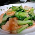 つひはなた's cooksnap of when they made ＊チンゲンサイたっぷり鮭マヨ＊.