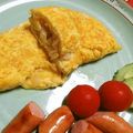 ヌーシ's cooksnap of when they made 休日の朝に！簡単に玉ねぎオムレツ.