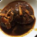はるきゃり's cooksnap of when they made 簡単絶品！煮込みハンバーグ.