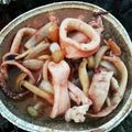 shelly616's cooksnap of when they made フライパンで楽チン！イカの豪快ホイル焼き.