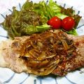 Haru Haru's cooksnap of when they made 簡単ポークソテー★和風からしソース.