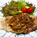 Haru Haru's cooksnap of when they made 簡単ポークソテー★和風からしソース.